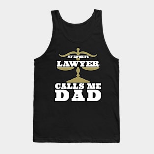 Lawyer Dad Tank Top